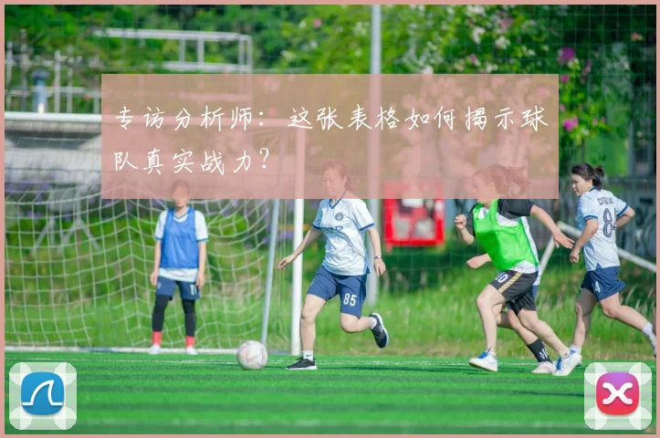 专访分析师：这张表格如何揭示球队真实战力？